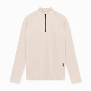 Men's Modern Fit Training Zip-Neck Tee
