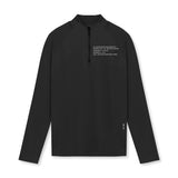 Men's Modern Fit Training Zip-Neck Tee