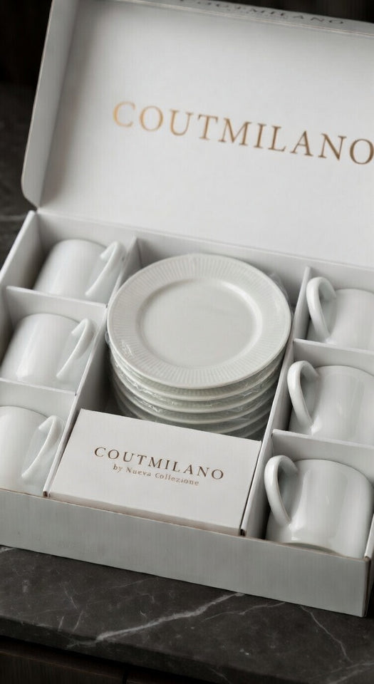 Collezione Tradizione – 6 Tazze da Caffè
